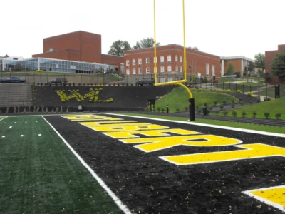 Copy of West Liberty Football Field endzone close