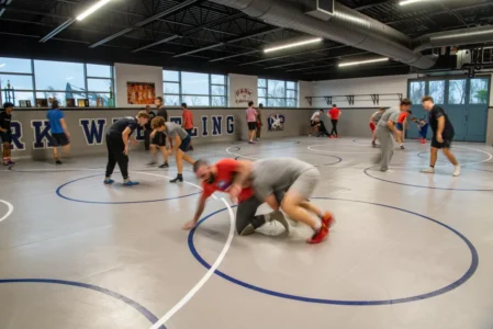 WPHS wrestling room 1